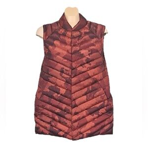 lululemon athletica Red Camo Vest